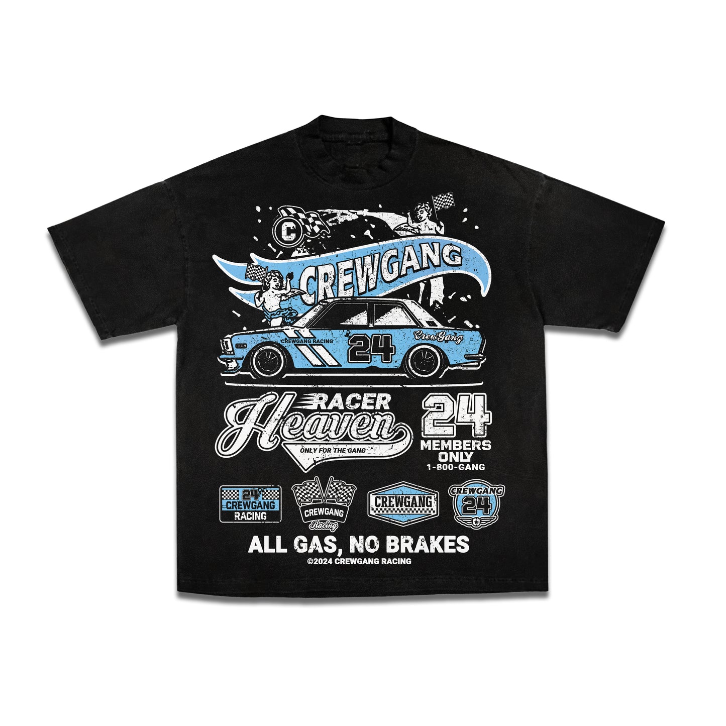 Racer Tee (Black)