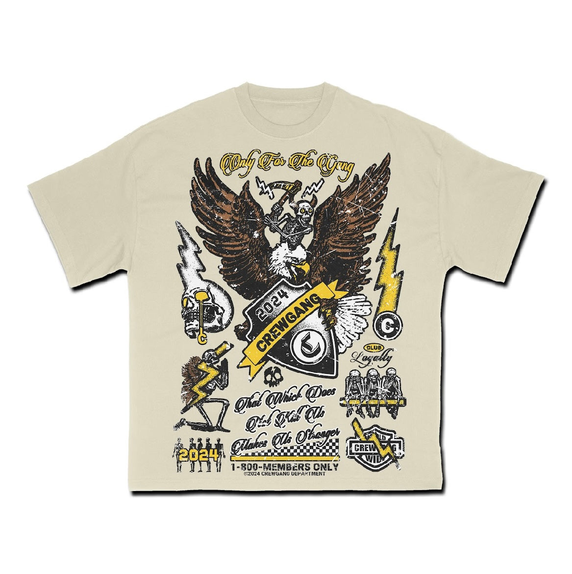 Band Tee (Cream)