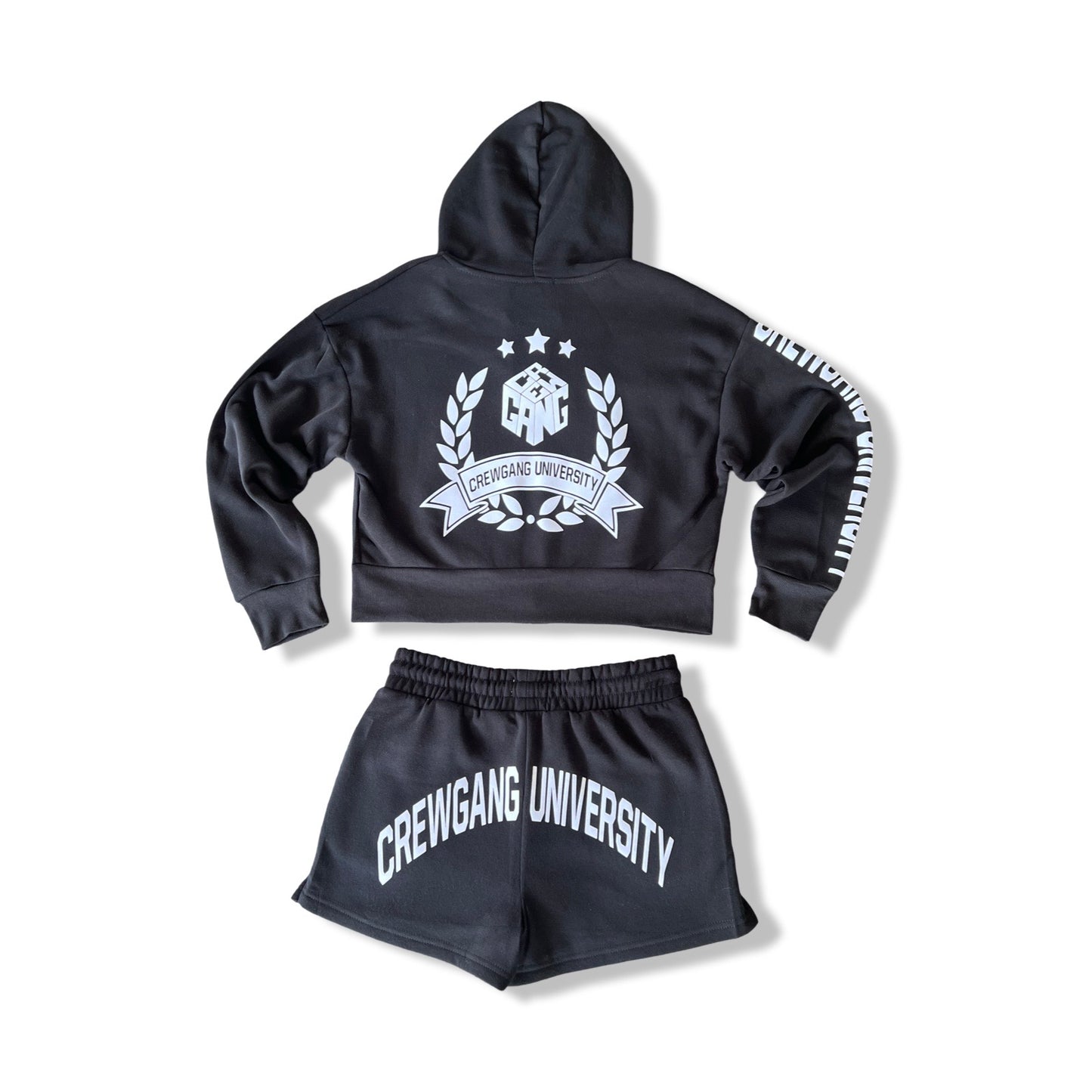 Women's University Short Set (Black)
