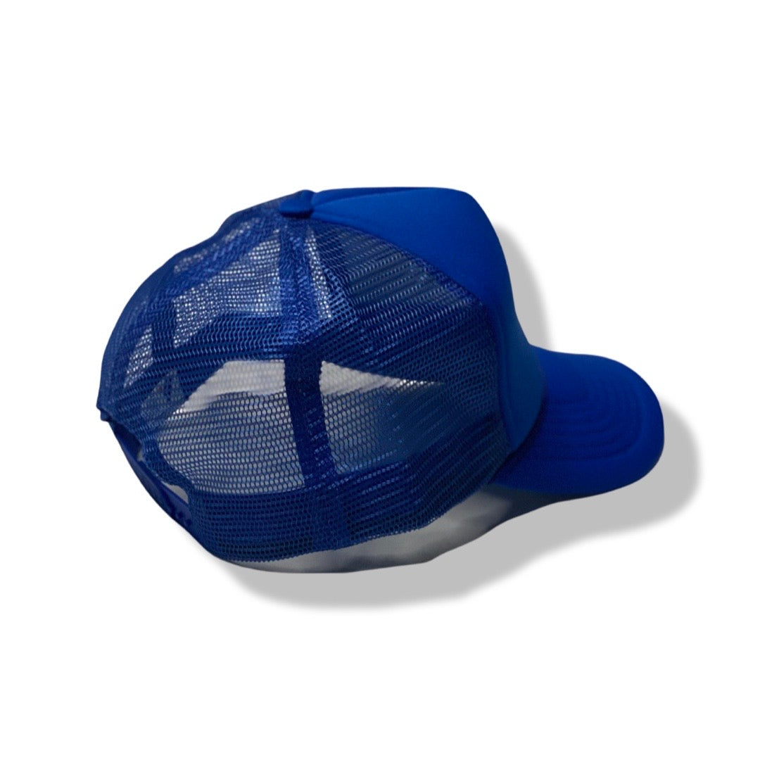 Block Trucker Hat (Royal)