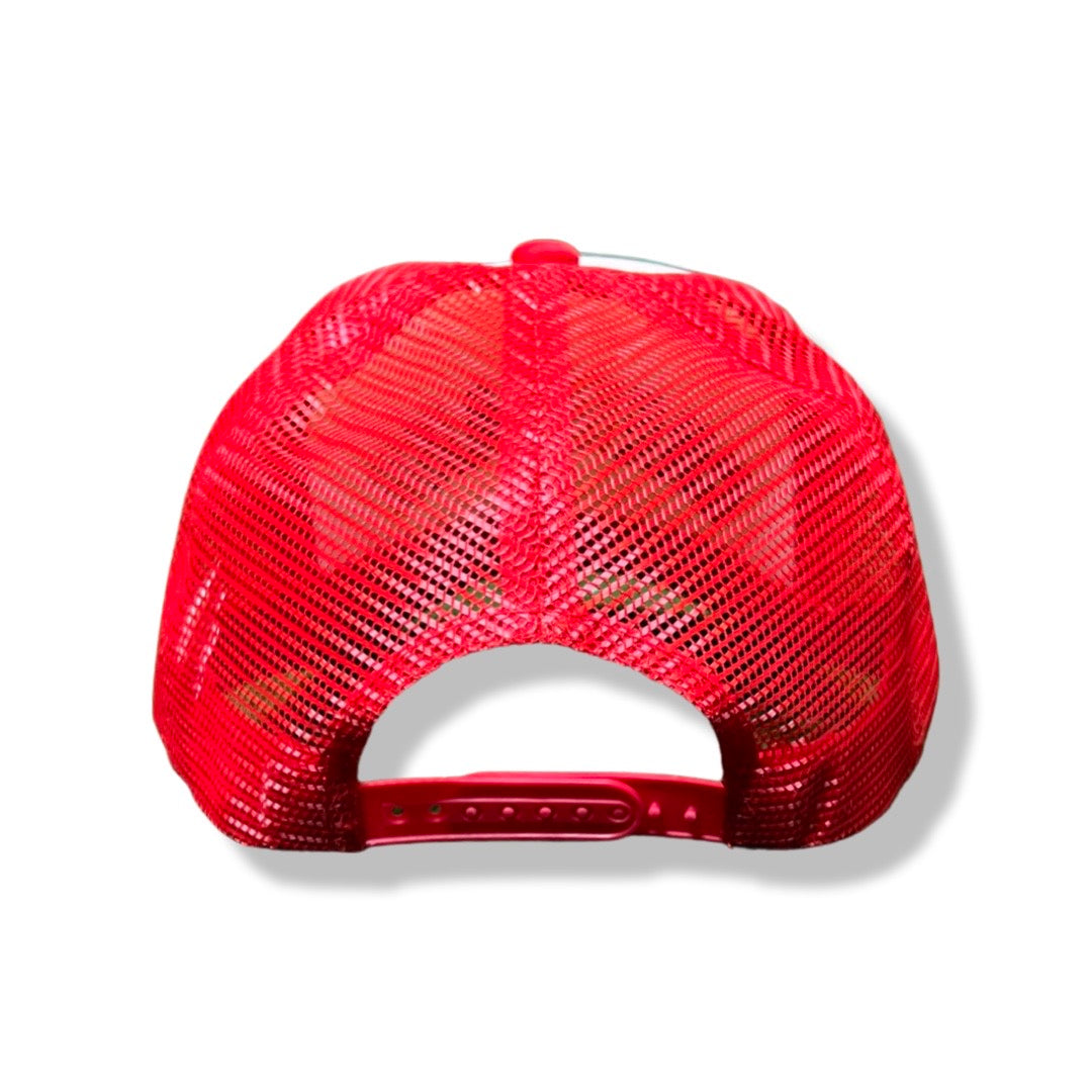 Varsity Trucker Hat (Red)