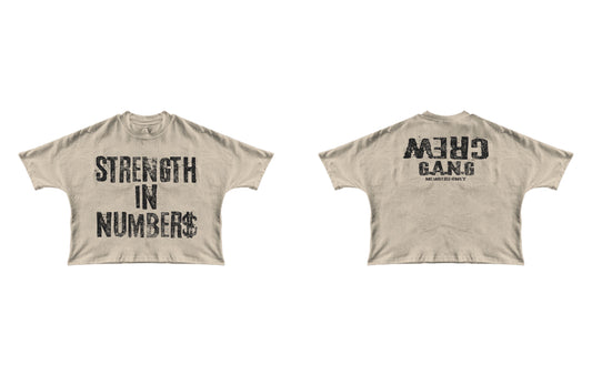 Strength In Numbers Tee (Cream)