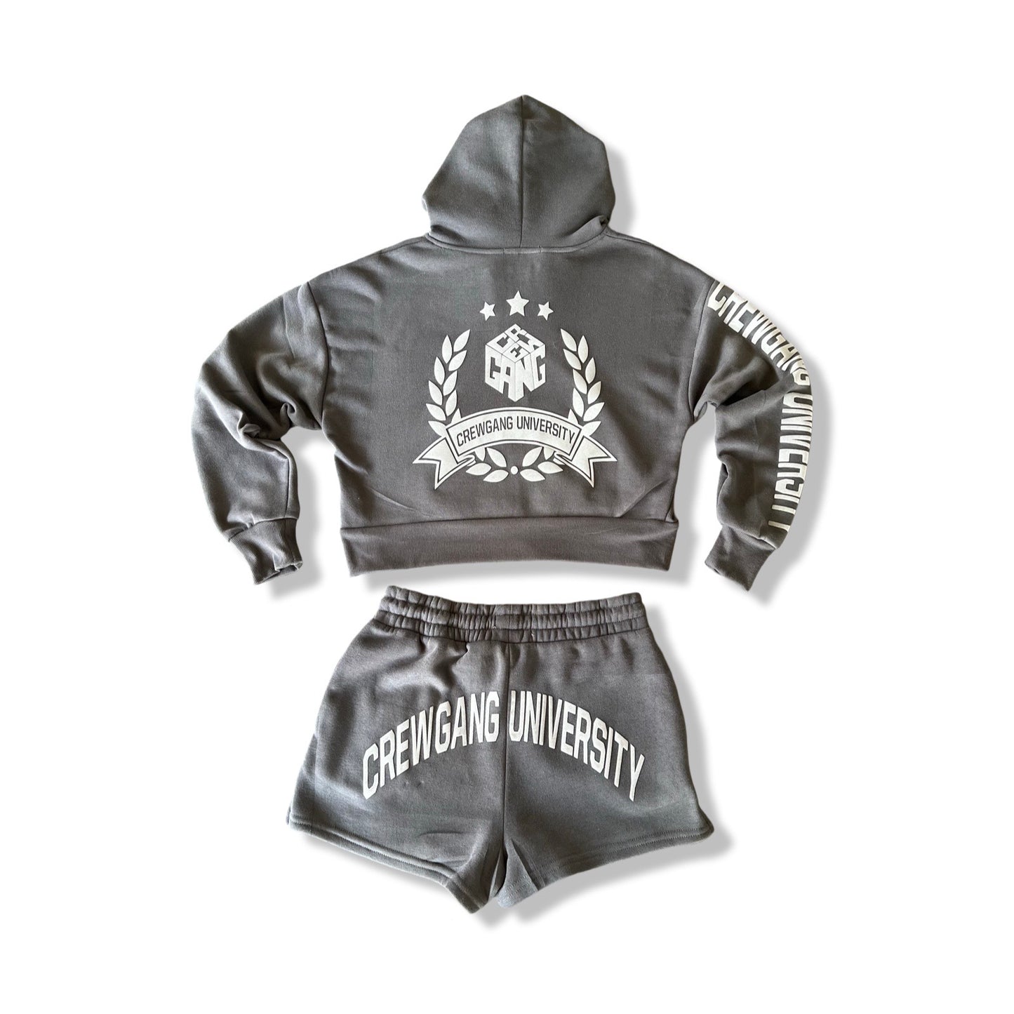 Women's University Short Set (Cement)