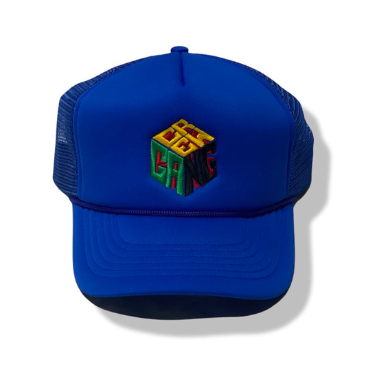 Block Trucker Hat (Royal)